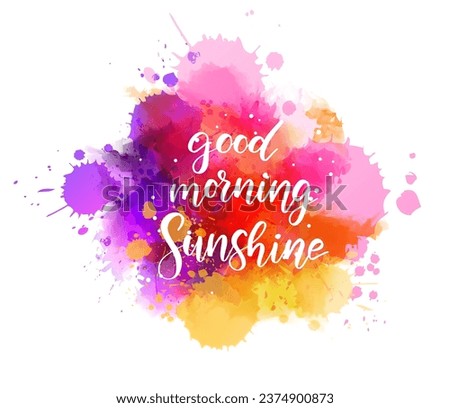 Images Of Good Morning Sunshine | Free download on ClipArtMag