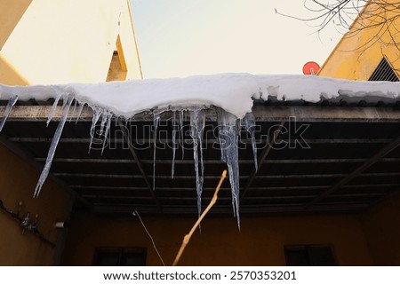 Similar – Foto Bild Frostbeulen Eis Eiszapfen