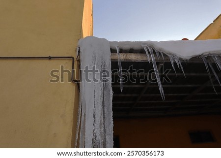 Similar – Foto Bild Frostbeulen Eis Eiszapfen