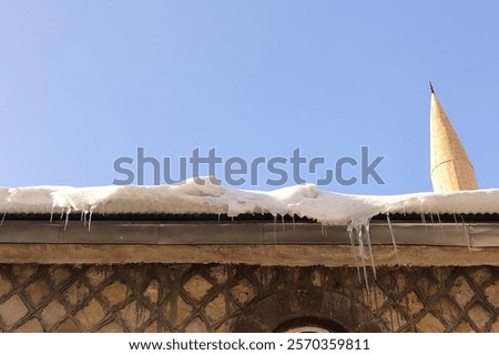 Similar – Foto Bild Frostbeulen Eis Eiszapfen