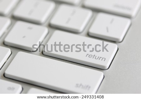 Return Key on Keyboard
