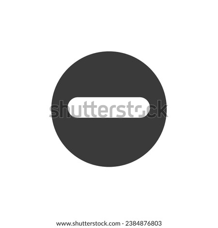 Delete Icon Vector Isolated Black and White Design Graphic