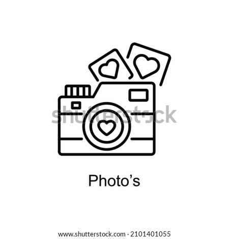 Photo’s Vector line icons for your digital or print projects.
