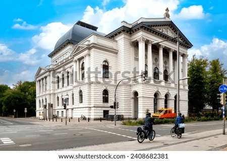 Image, Stock Photo Oldenburg State Theatre