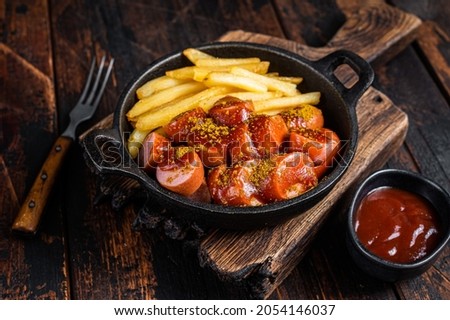 Similar – Foto Bild Currywurst Lebensmittel