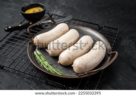 Similar – Image, Stock Photo Bavarian white sausages on the plate