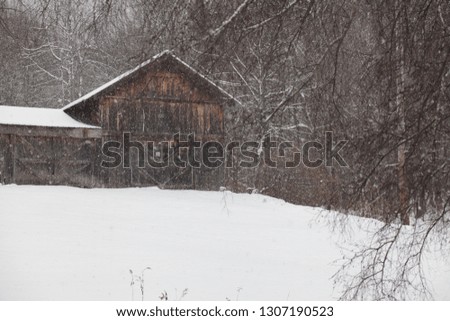 Winter Scene Of Old Barn Images And Stock Photos Page 2