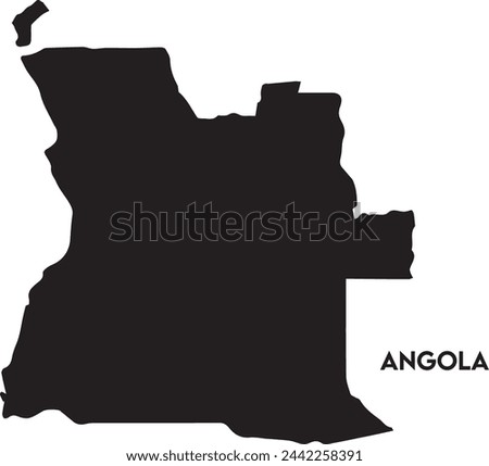 Angola icon vector design, Angola Logo design, Angola's unique charm and natural wonders, Use it in your marketing materials, travel guides, or digital projects, Angola map logo vector