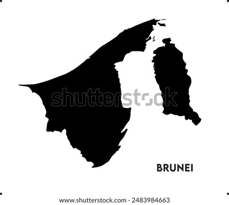 Brunei icon vector design, Brunei Logo design, Brunei's unique charm and natural wonders, Use it in your marketing materials, travel guides, or digital projects, Brunei map icon logo vector