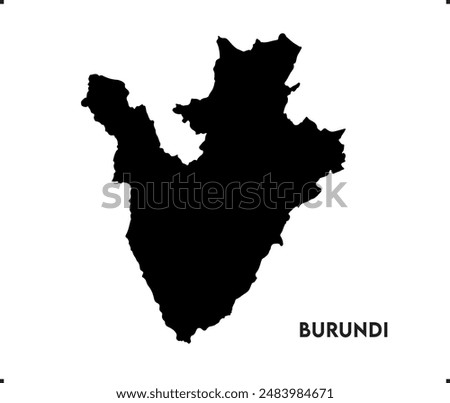 Burundi icon vector design, Burundi Logo design, Burundis unique charm, and natural wonders, Use it in your marketing materials, travel guides, or digital projects, Burundi map icon logo vector