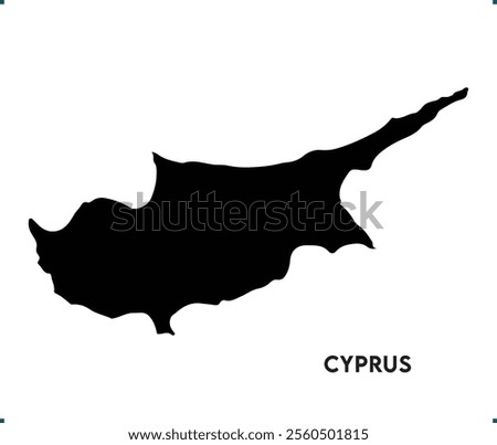 Cyprus icon vector design, Cyprus Logo design, Cyprus's unique charm and natural wonders, Use it in your marketing materials, travel guides, or digital projects, Cyprus map logo vector