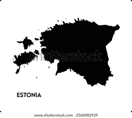 Estonia icon vector design, Estonia Logo design, Estonia's unique charm and natural wonders, Use it in your marketing materials, travel guides, or digital projects, Estonia map logo vector