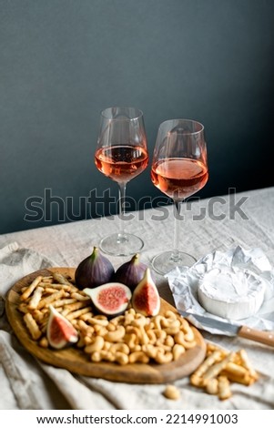Image, Stock Photo Wine and figs, the terraces of Sanssouci