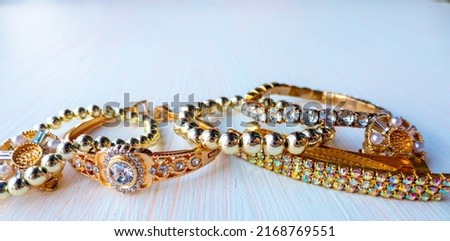 Similar – Image, Stock Photo costume jewellery