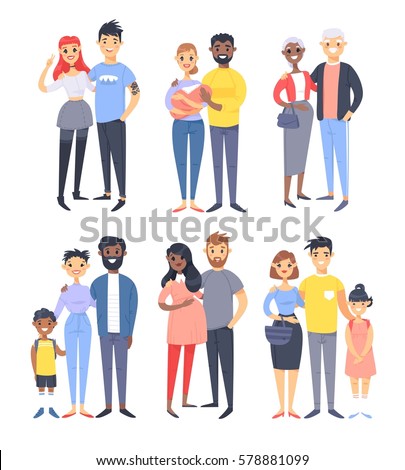 Vector Art Kids Different Races | Download Free Vector Art | Free-Vectors