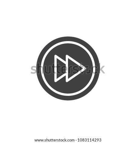 Rewind button vector icon. filled flat sign for mobile concept and web design. Media player button rewind simple solid icon. Symbol, logo illustration. Pixel perfect vector graphics