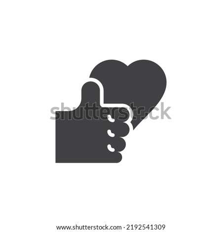 Like, heart vector icon. filled flat sign for mobile concept and web design. glyph icon. Symbol, logo illustration. Vector graphics