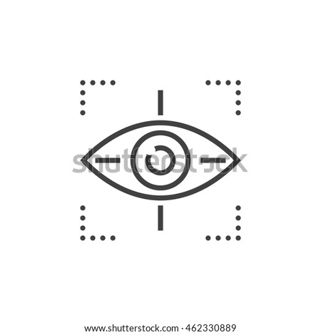 Target symbol icon vector