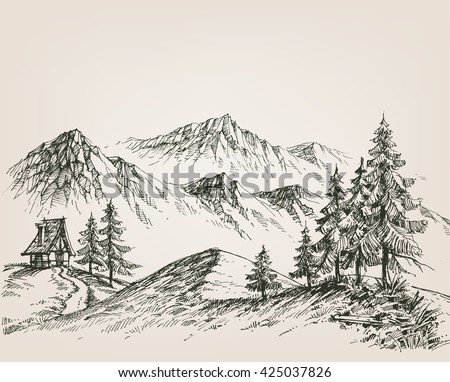 Similar – Image, Stock Photo massif Wooden hut Hut