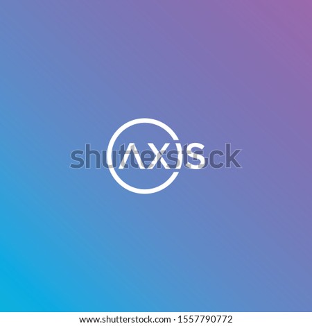 Modern logo design of circle and infinity with clear background - EPS10 - Vector.