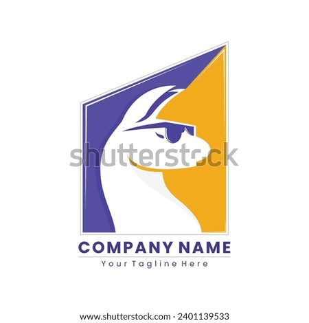 Kangoroo logo Vector Design Graphic