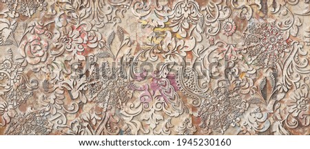 Mosaic pattern, 3D Digital Rustic background wall tiles and colorful digital wall tiles, ancient and old architectural elements,Ceramics, tiles, mosaic, abstract. Colored wall art decor.
