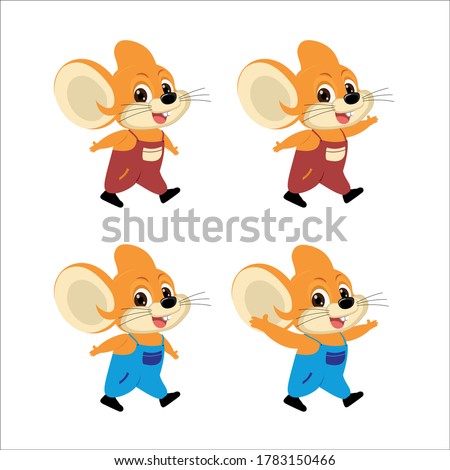Illustration vector graphic of mouse