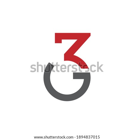 3g logo design vector icon