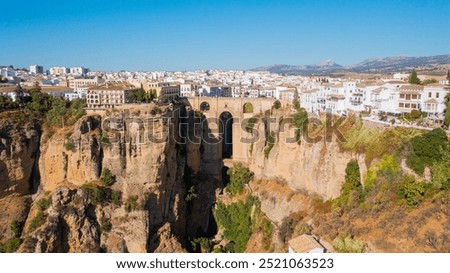 Similar – Image, Stock Photo Ronda Lanedscape in Andalusia, Spain