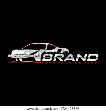 sport car logo, Perfect logo for business related to automotive industry
