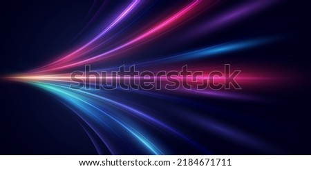 Modern abstract high-speed motion effect. Futuristic dynamic motion technology. Motion pattern for banner or poster design background idea. Vector eps10.