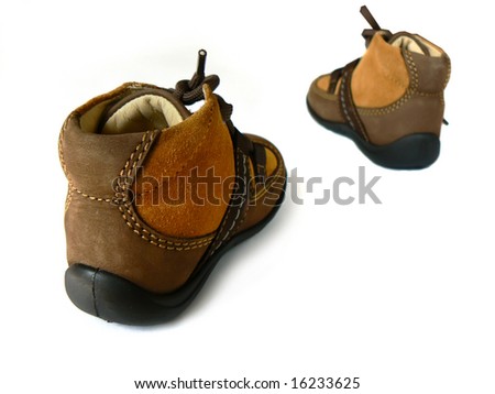 baby boots walk away