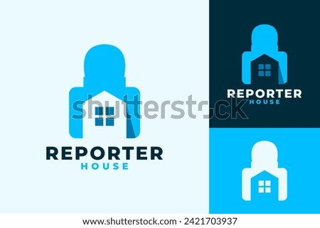 Reporter Anchor Home Basecamp Logo Design