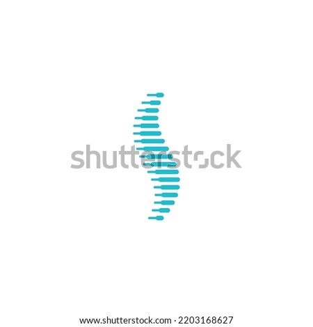 spine line art letter S logo design vector