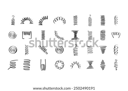 Similar – Image, Stock Photo spiral Spiral Metal shape