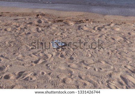 Similar – Image, Stock Photo flip-flop crosswalk