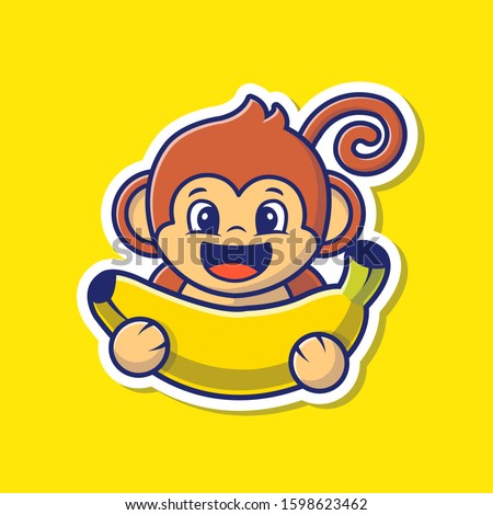 Cute Funny Cartoon Baby Monkey Clip Art Images All Monkey Cartoon Monkey Banana Clipart Stunning Free Transparent Png Clipart Images Free Download