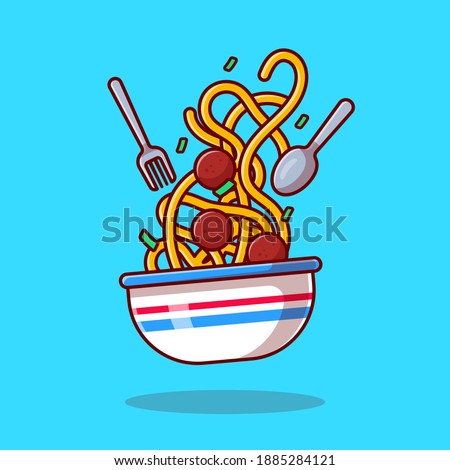 Spaghetti Meatballs Royalty Free Vector Clip Art Illustration Spaghetti And Meatballs Clipart Stunning Free Transparent Png Clipart Images Free Download