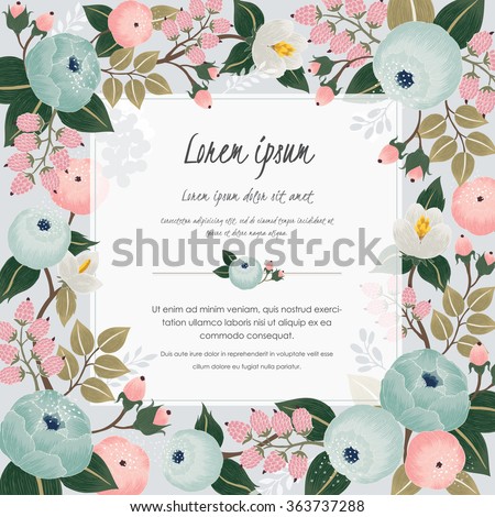 Floral Design Free Vector Graphic | Download Free Vector Art | Free-Vectors