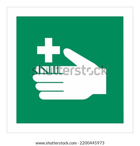IMO Sign Marking Res A760 18 as amended ISO 17631 2002 First Aid Room