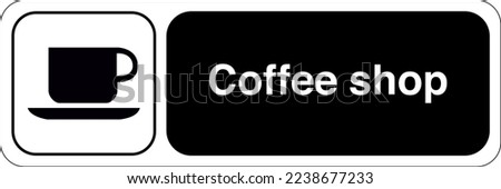International Standard Public information signs Refreshments coffee shop or café or buffet