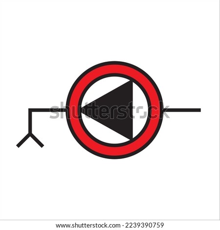 Fire control signs according to IMO Resolution Emergency bilge pump
