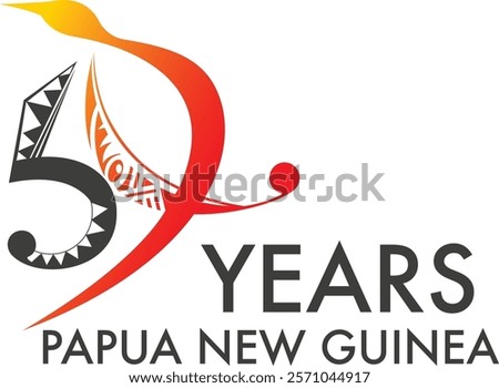 50 Years of Papua New Guinea Logo