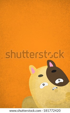 Brown Dog Poster