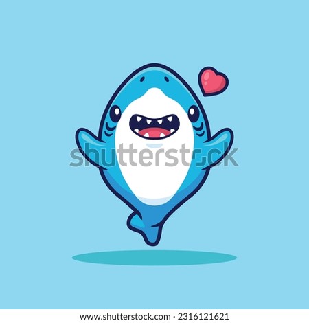 Smiling Shark Clipart | Free download on ClipArtMag