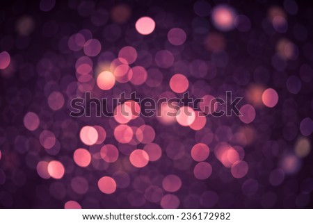 Defocused lights background purple color