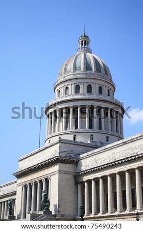 National Capitol Building in La Habana Vieja, Havana, Cuba.