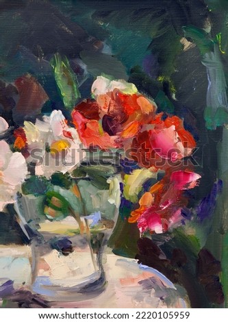 Similar – Image, Stock Photo Still Life with Rose