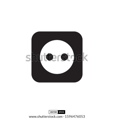 Outlet icon, design inspiration vector template for interface and any purpose