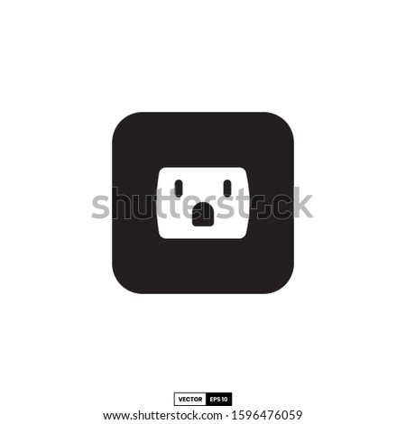 Outlet icon, design inspiration vector template for interface and any purpose